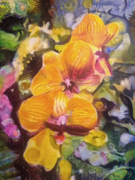 Orchids #2 by Jim Parks
