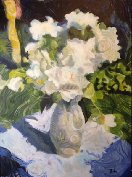 Elaine's Peonies by Jim Parks