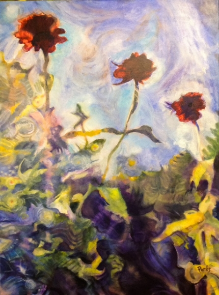 Three Against The Sky by Jim Parks