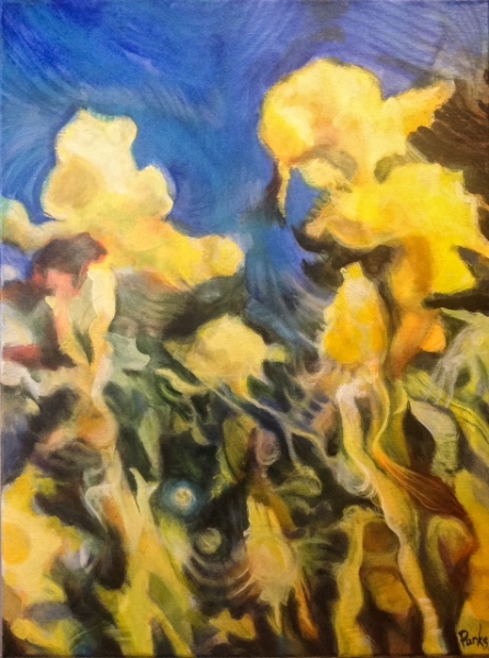 Click here to view Yellow Against Blue by Jim Parks