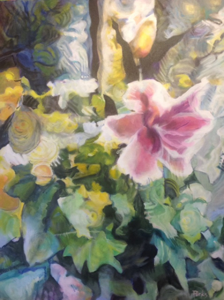 Lilies In The Flowerbox by Jim Parks