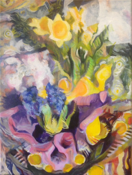 Daffodils & Hyacinth by Jim Parks
