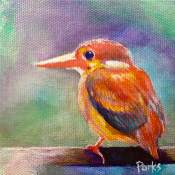 Bird # 17 Orange Fella by Jim Parks