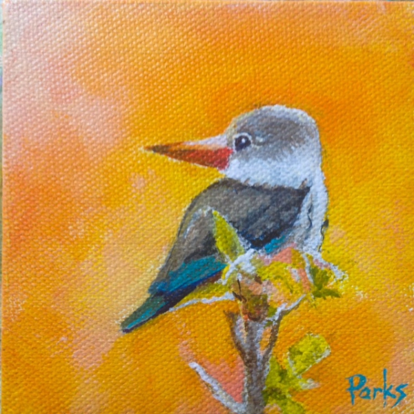Bird #18 Big Head by Jim Parks