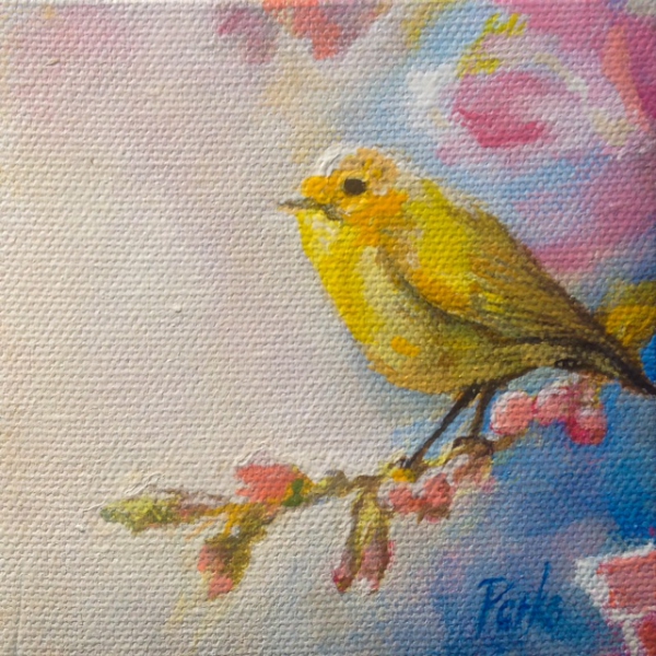 Bird #20 Yellow Canary by Jim Parks