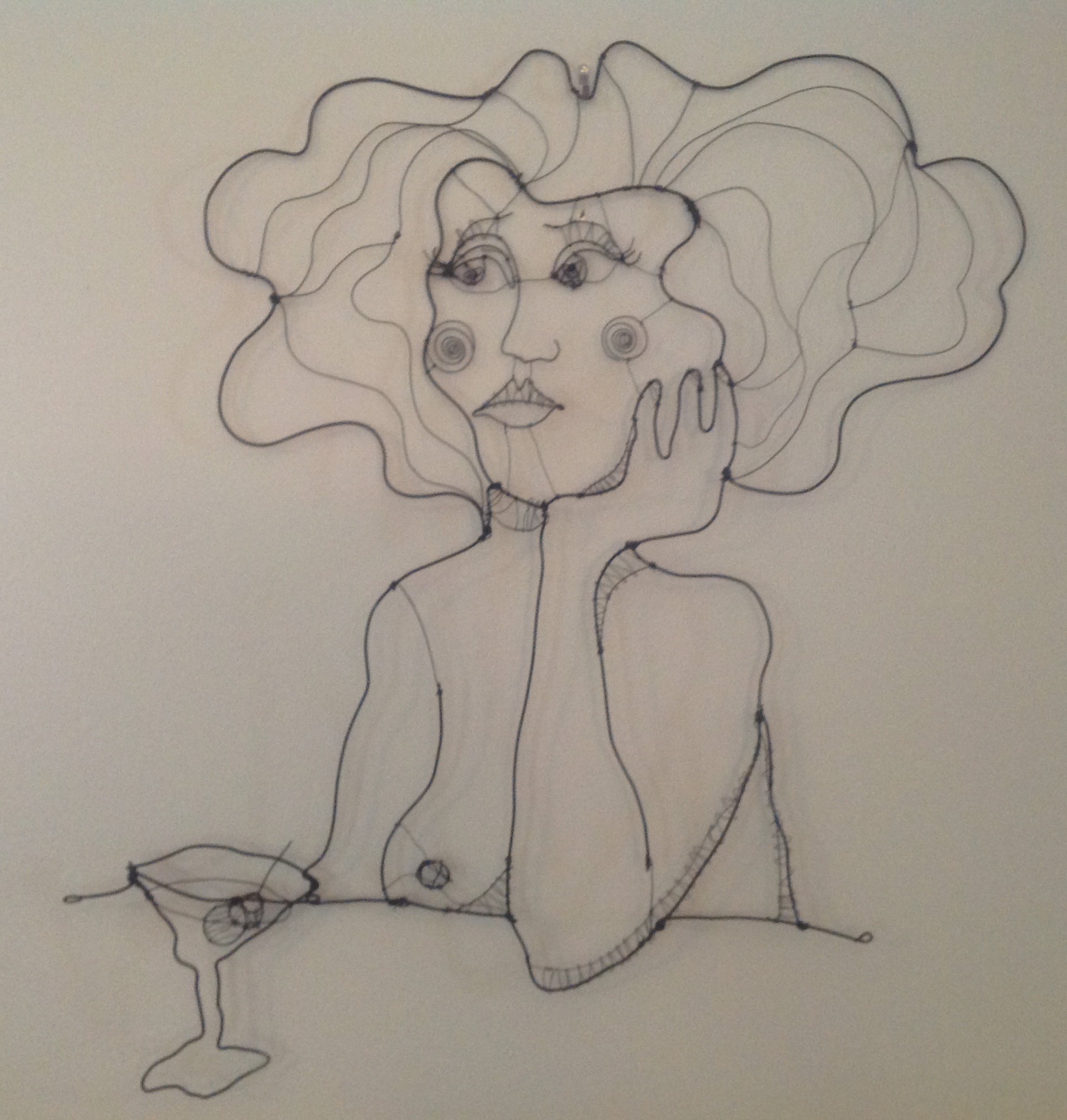 Woman & Martini by Jim Parks