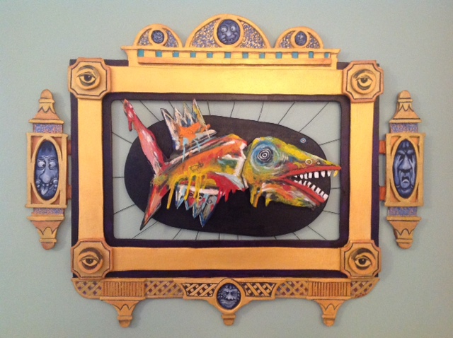 Basquiat's Fish by Jim Parks