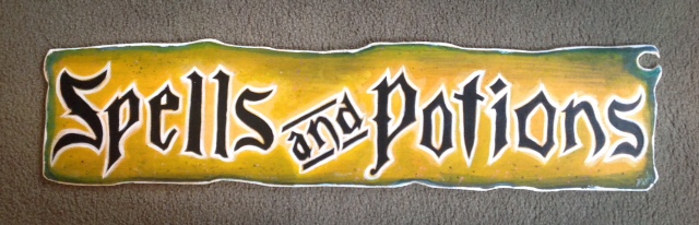 Click here to view Spells & Potions Sign by Jim Parks