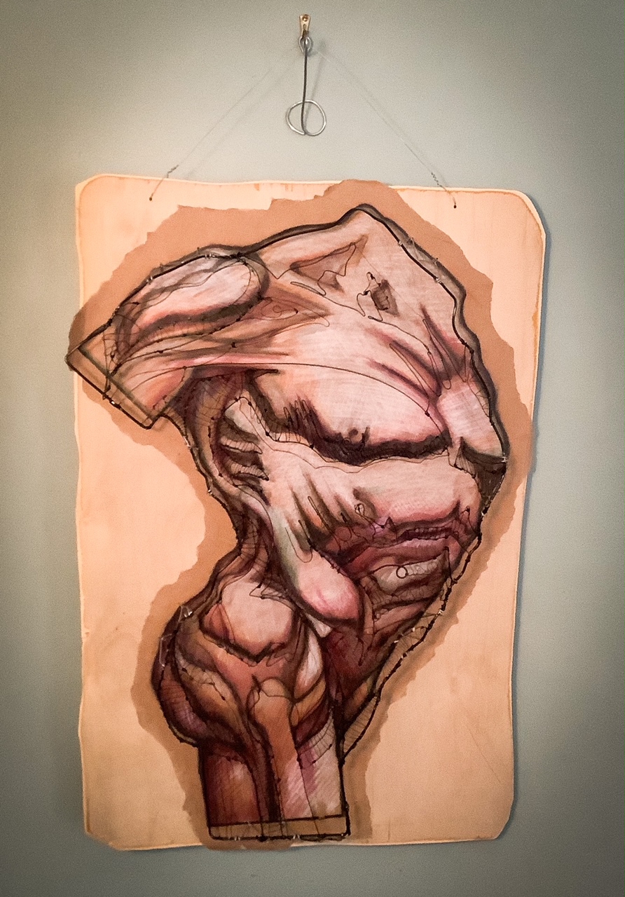 Male Torso - Three-Quarters by Jim Parks